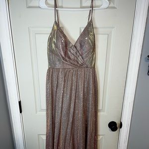 Lulus iridescent formal dress